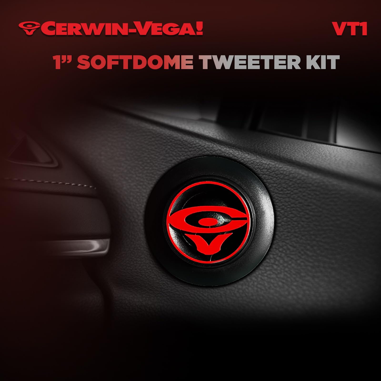 Amazon.co.jp: Cerwin VegaVT1 1インチシルクドームツイーター(ペア
